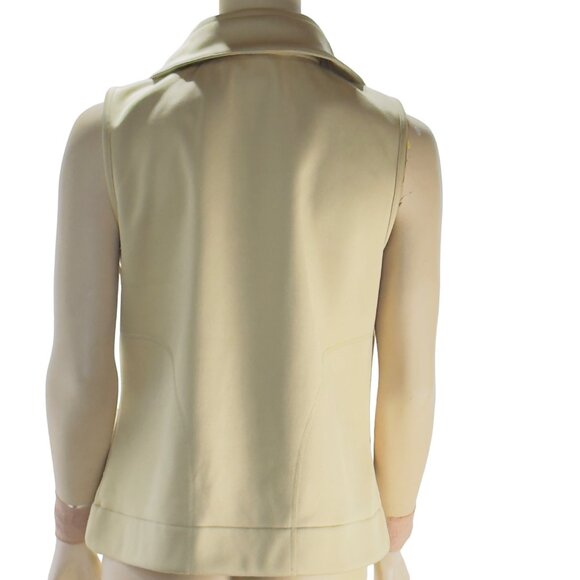 EP PRO Womens Performance Golf Vest Full Zip Front Zipped pockets Khaki Size M/M - Picture 2 of 7